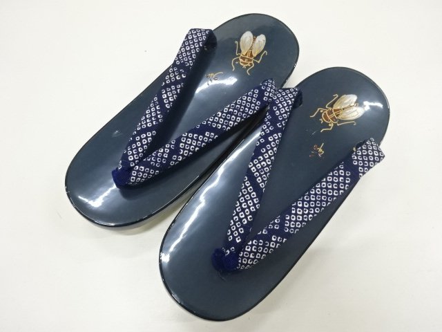 JAPANESE KIMONO / PAULOWNIA GETA FOR BOYS (19.5 cm) / UNUSED